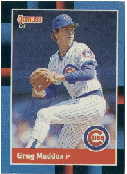 1988 Donruss Baseball Cards    539     Greg Maddux